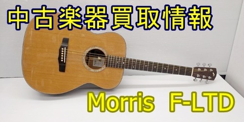 中古楽器買取情報】Morris F-LTD|沼津店｜すみやグッディ沼津店 ｜ ショップ情報 | すみやグッディ